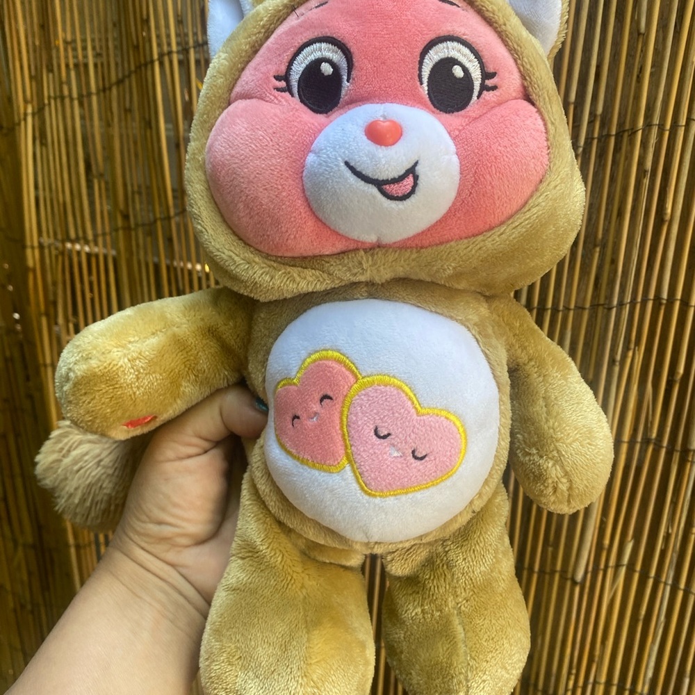 Care Bears Plush Toy - Pink and Tan
